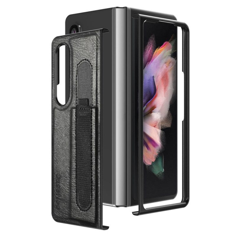 Cover Samsung Galaxy Z Fold 3 5G Stylusholder I Læderstil Caseneo