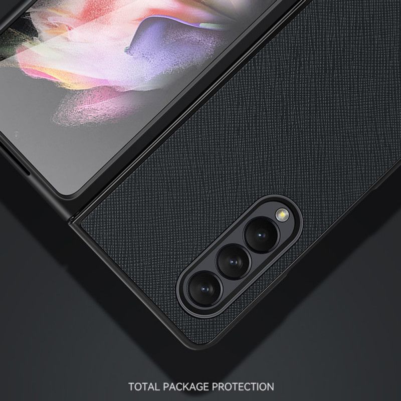 Cover Samsung Galaxy Z Fold 3 5G Tekstureret Kunstlæder Sulada