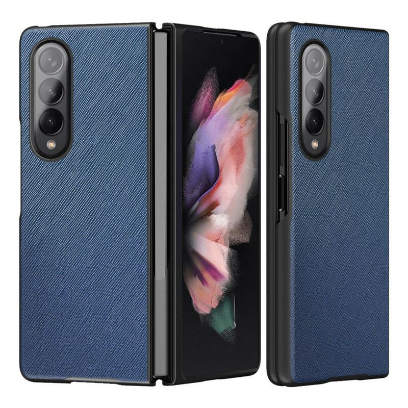 Cover Samsung Galaxy Z Fold 3 5G Tekstureret Læder