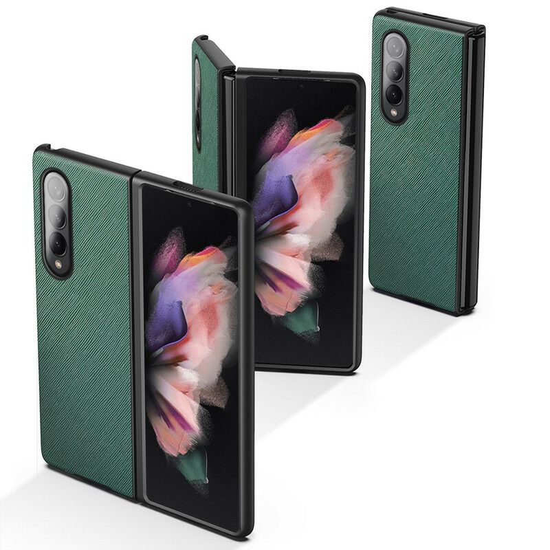 Cover Samsung Galaxy Z Fold 3 5G Tekstureret Læder