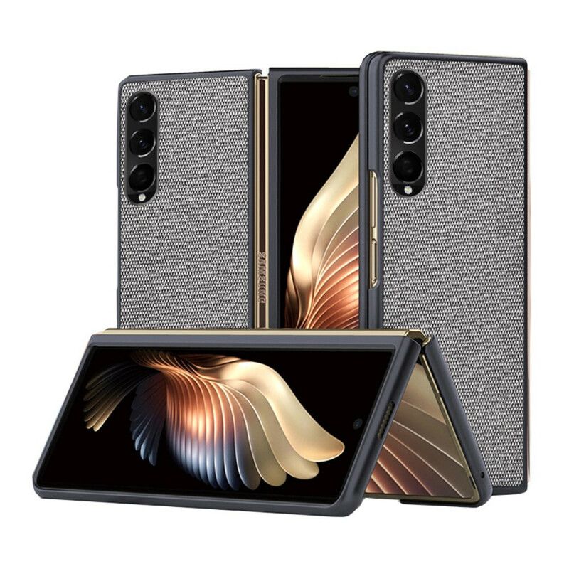 Cover Samsung Galaxy Z Fold 3 5G Tekstureret Lædereffekt