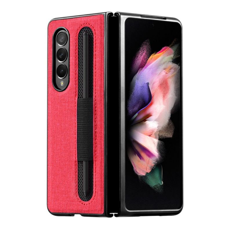 Cover Samsung Galaxy Z Fold 3 5G Teksturstof