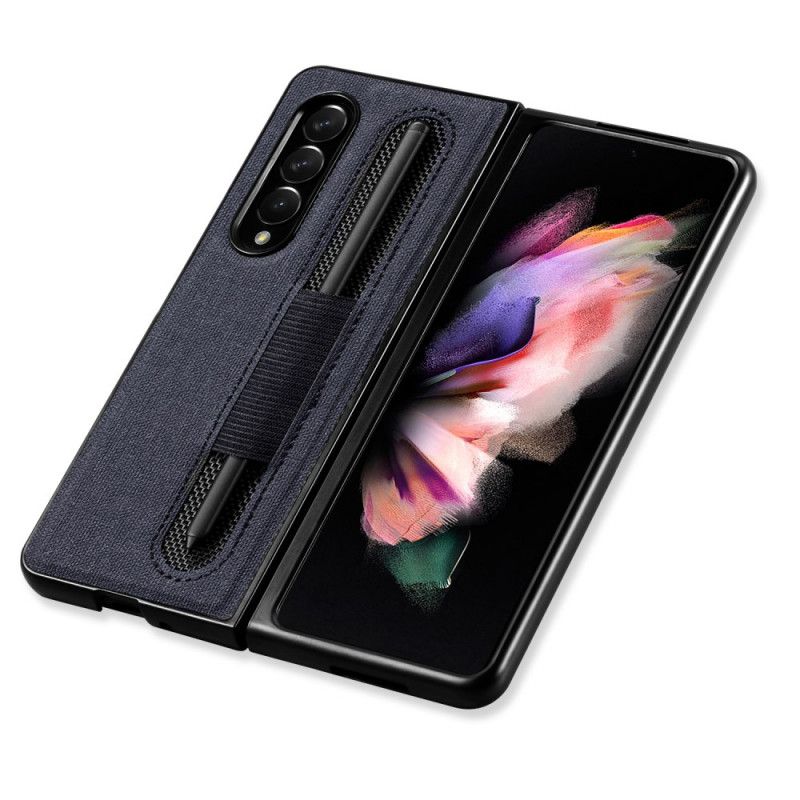 Cover Samsung Galaxy Z Fold 3 5G Teksturstof