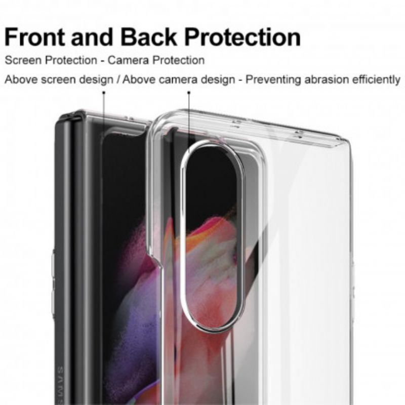 Cover Samsung Galaxy Z Fold 3 5G Transparent Imak