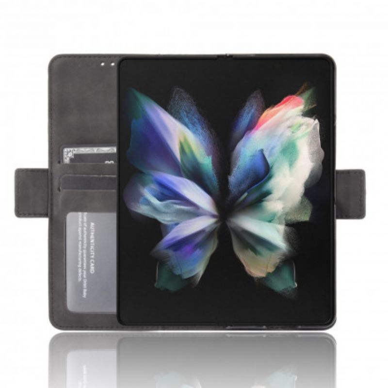 Flip Cover Samsung Galaxy Z Fold 3 5G Førsteklasses Multikort