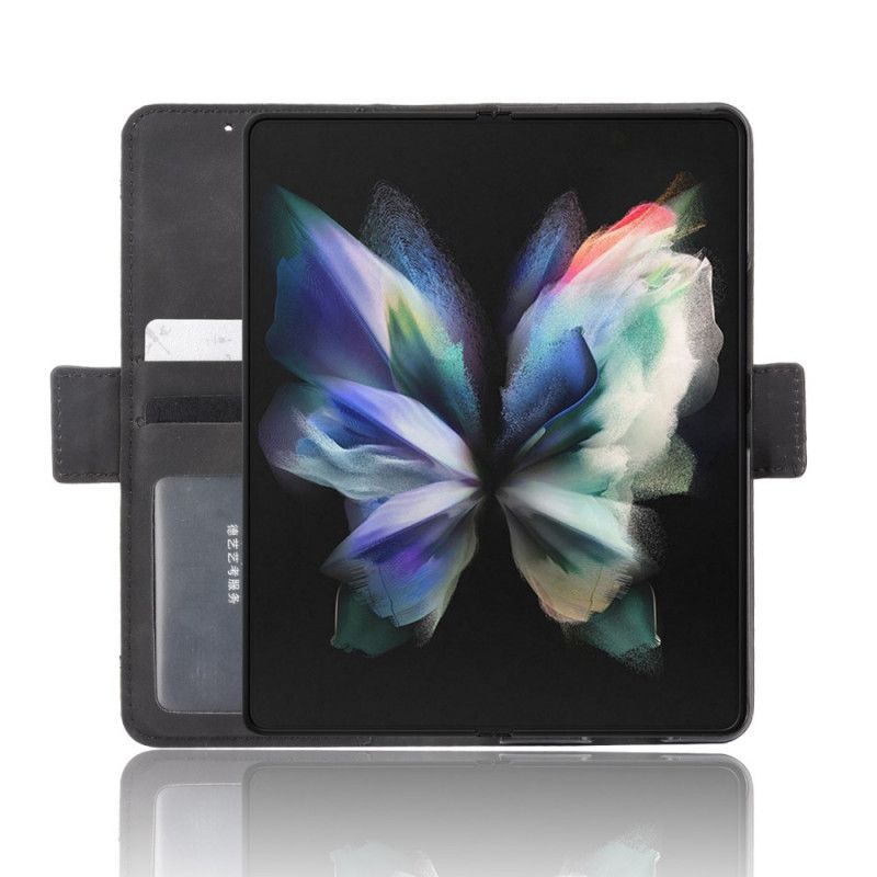 Flip Cover Samsung Galaxy Z Fold 3 5G Førsteklasses Penneholder