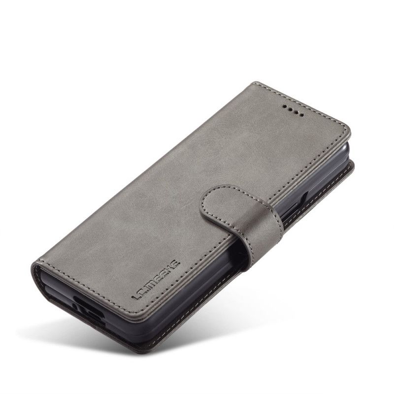 Flip Cover Samsung Galaxy Z Fold 3 5G Lc.imeeke Lædereffekt