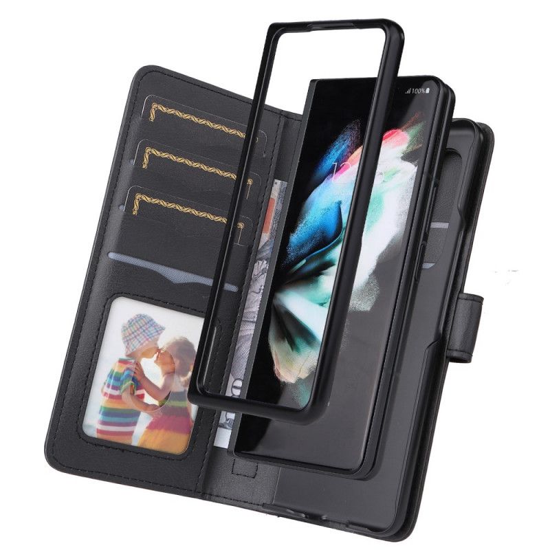 Flip Cover Samsung Galaxy Z Fold 3 5G Multi-funktion Business Wallet