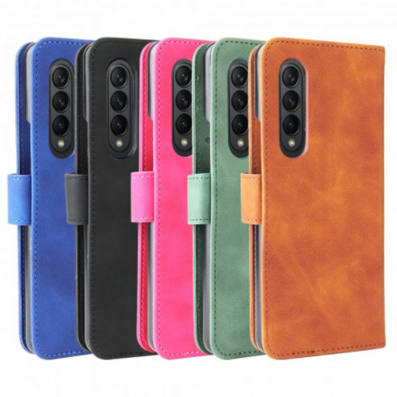 Flip Cover Samsung Galaxy Z Fold 3 5G Skin-touch