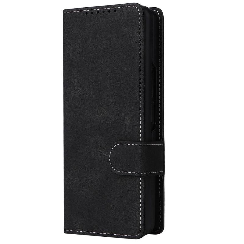 Flip Cover Samsung Galaxy Z Fold 3 5G Vintage Aftagelig