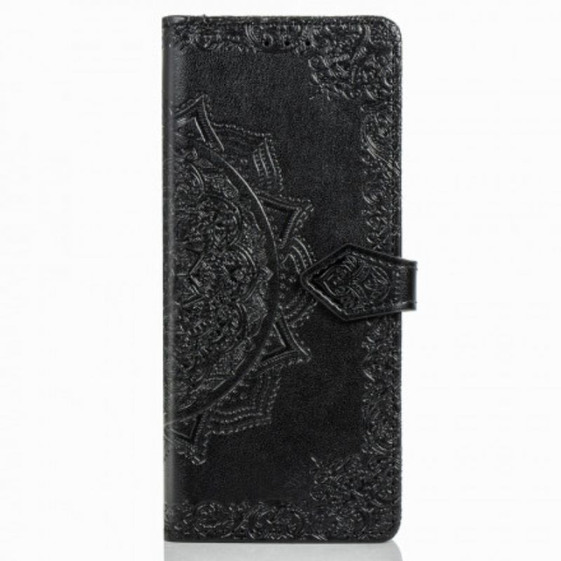 Læder Cover Samsung Galaxy Z Fold 3 5G Middelaldermandala