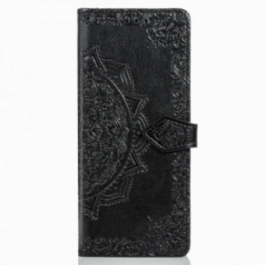 Læder Cover Samsung Galaxy Z Fold 3 5G Middelaldermandala