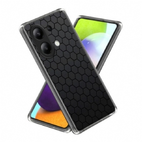 Cover Xiaomi Redmi Note 13 4g Honeycomb Mønster