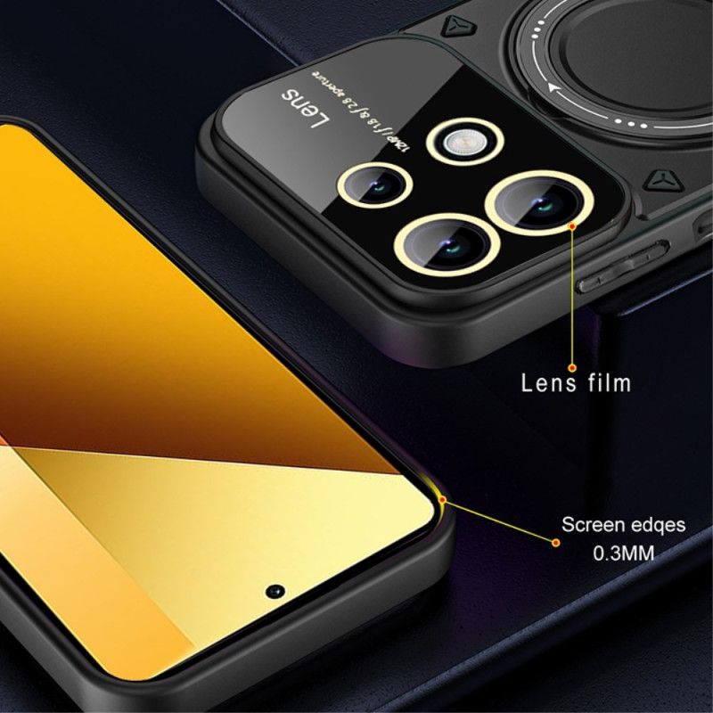 Cover Xiaomi Redmi Note 13 4g Magnetisk Med Metalstøtte