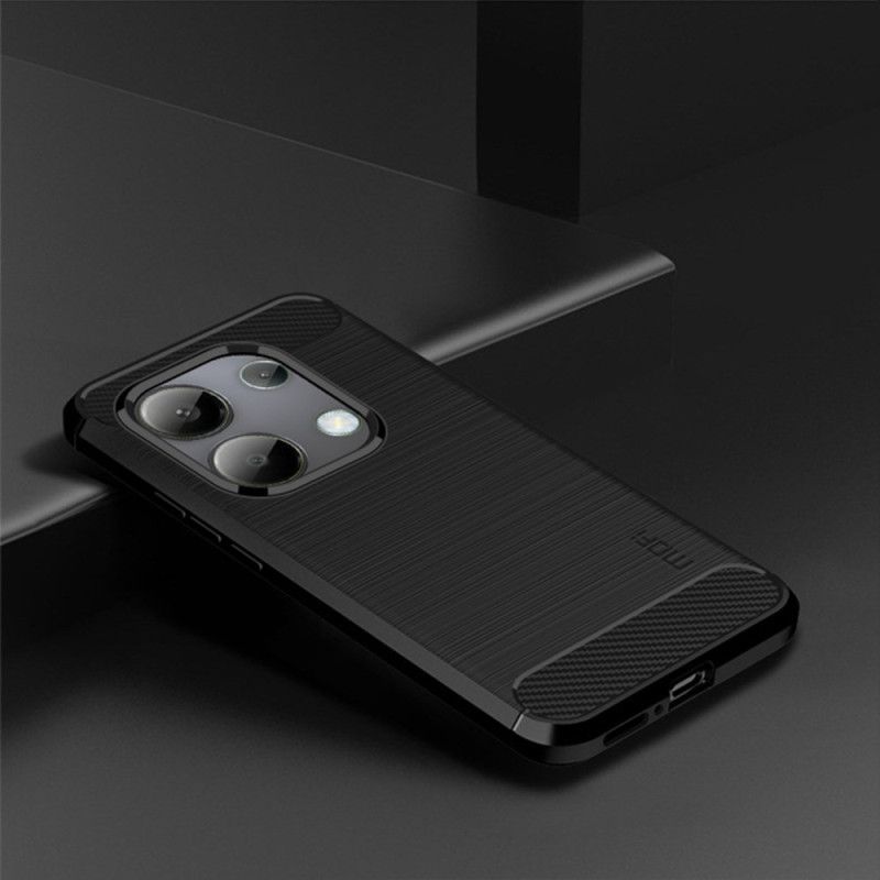 Cover Xiaomi Redmi Note 13 4g Mofi Børstet Kulfiber