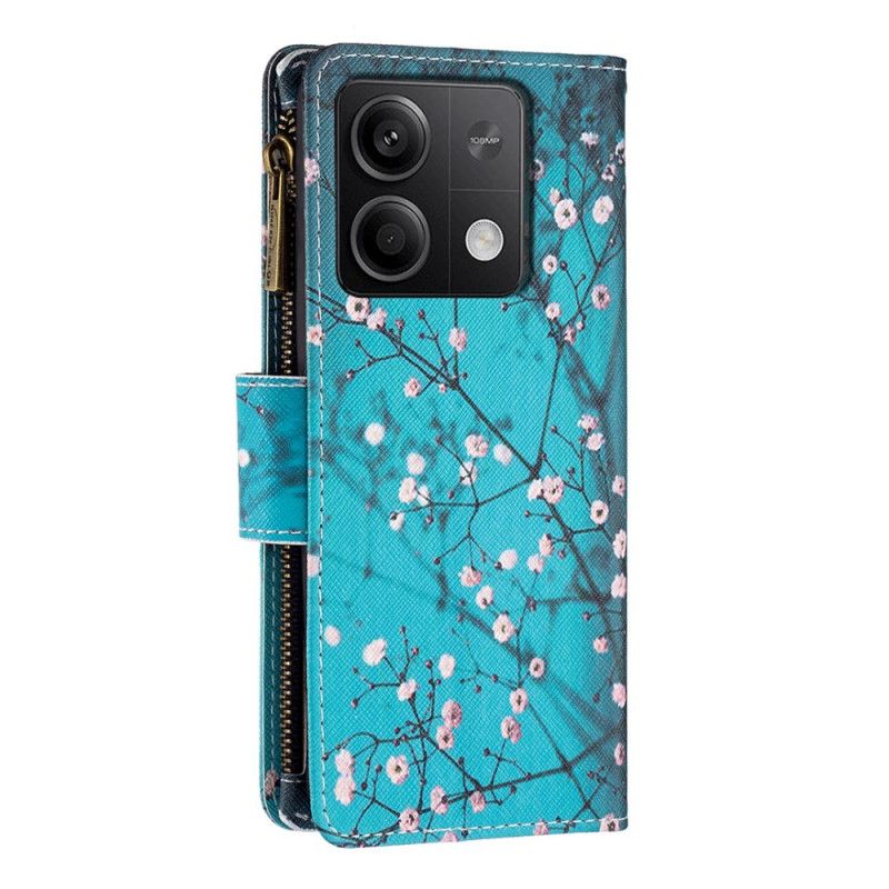 Flip Cover Til Xiaomi Redmi Note 13 4g Blommeblomster Pung