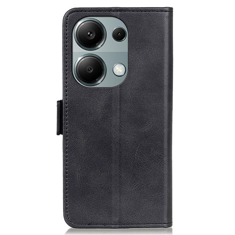 Flip Cover Til Xiaomi Redmi Note 13 4g Dobbeltlås