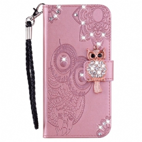 Flip Cover Til Xiaomi Redmi Note 13 4g Ugle Charm