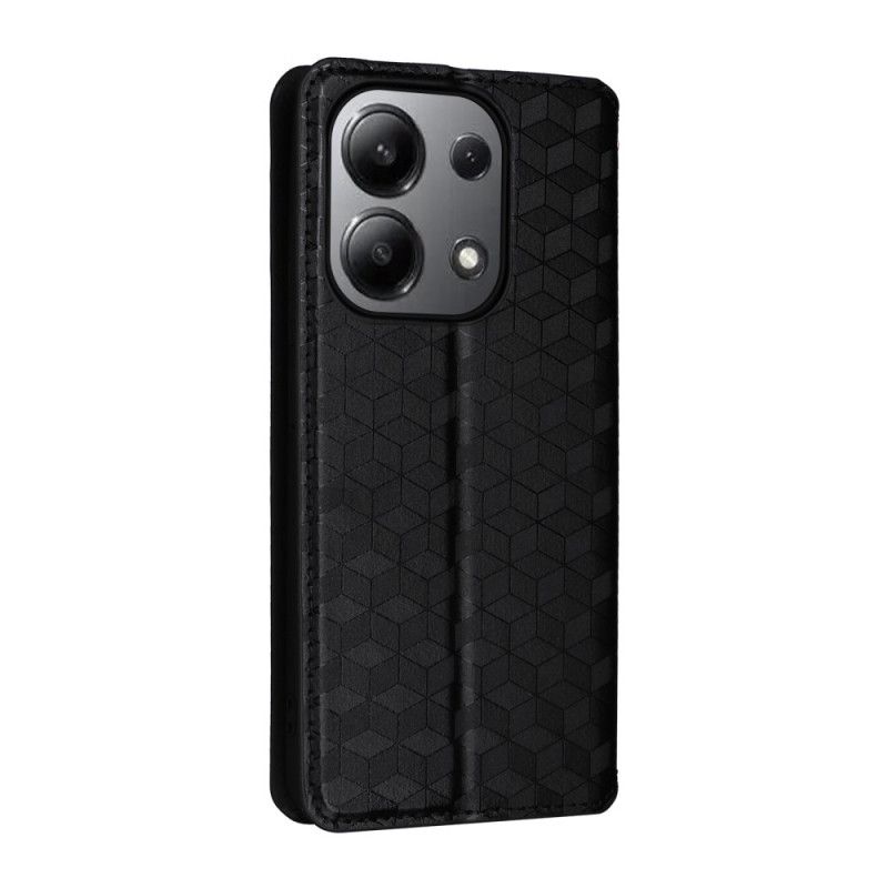 Flip Cover Xiaomi Redmi Note 13 4g 3d Diamanter