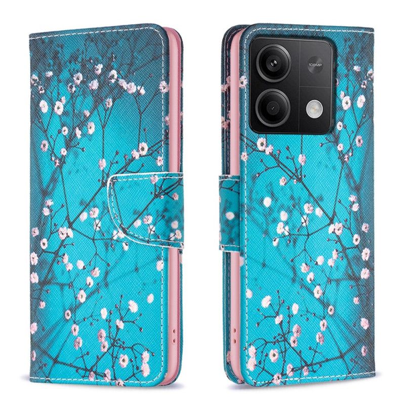 Flip Cover Xiaomi Redmi Note 13 4g Blommeblomster