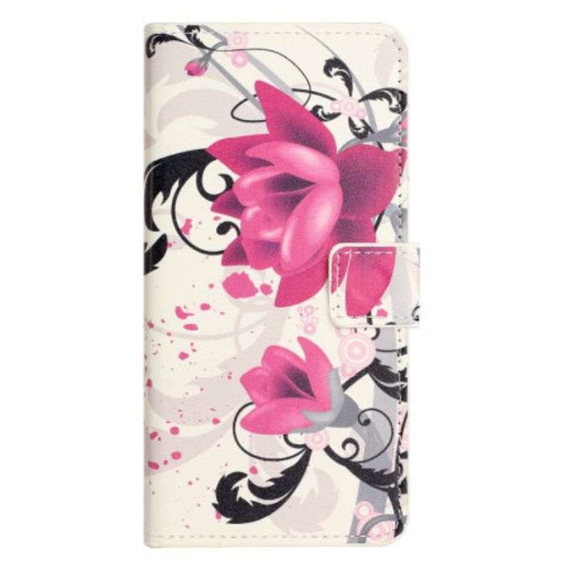 Flip Cover Xiaomi Redmi Note 13 4g Lotus