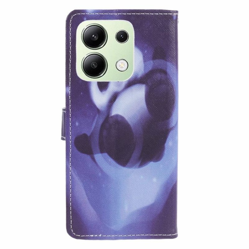 Flip Cover Xiaomi Redmi Note 13 4g Space Panda Strap