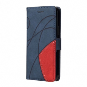 Flip Cover Xiaomi Redmi Note 13 4g Tofarvet Zig-zag