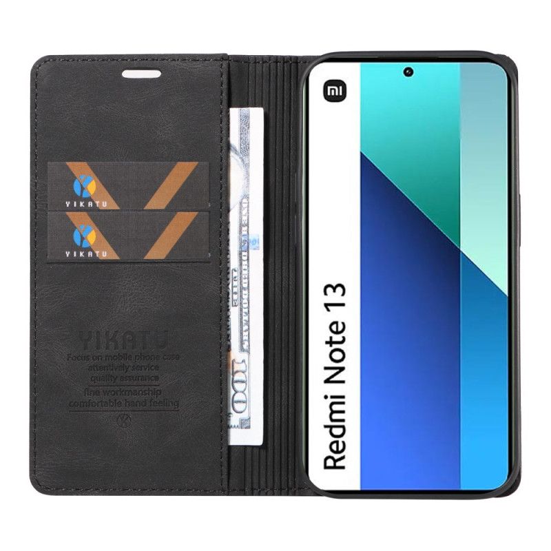 Flip Cover Xiaomi Redmi Note 13 4g Yikatu Ruskindseffekt