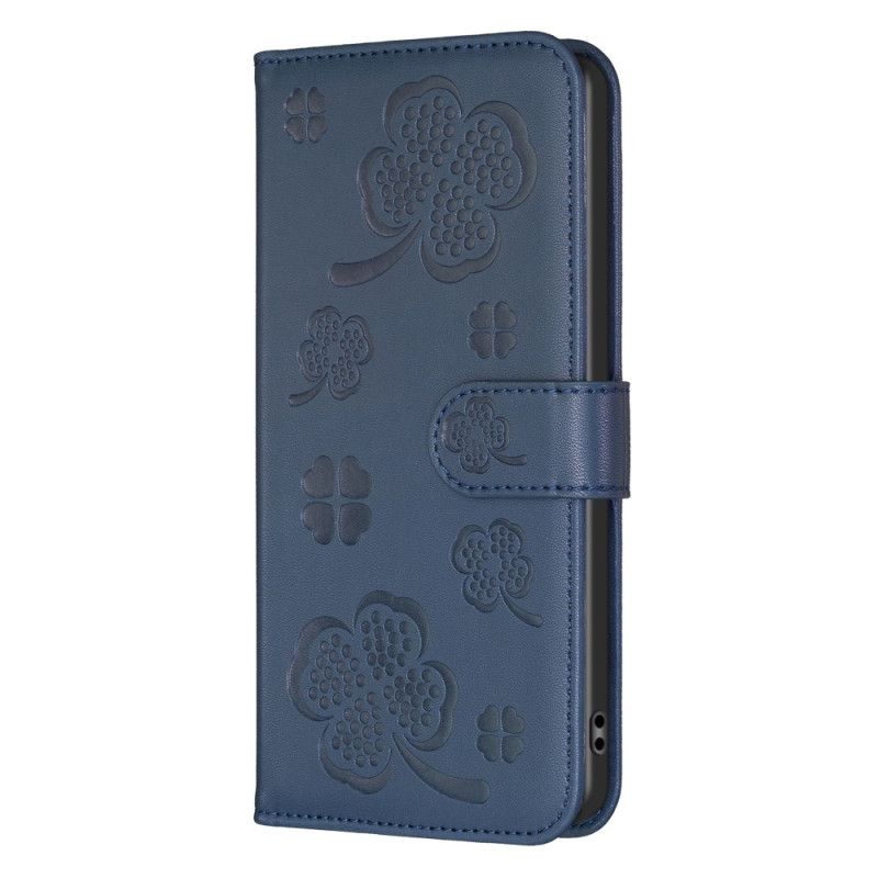 Læder Cover Xiaomi Redmi Note 13 4g Telefon Etui Kløver