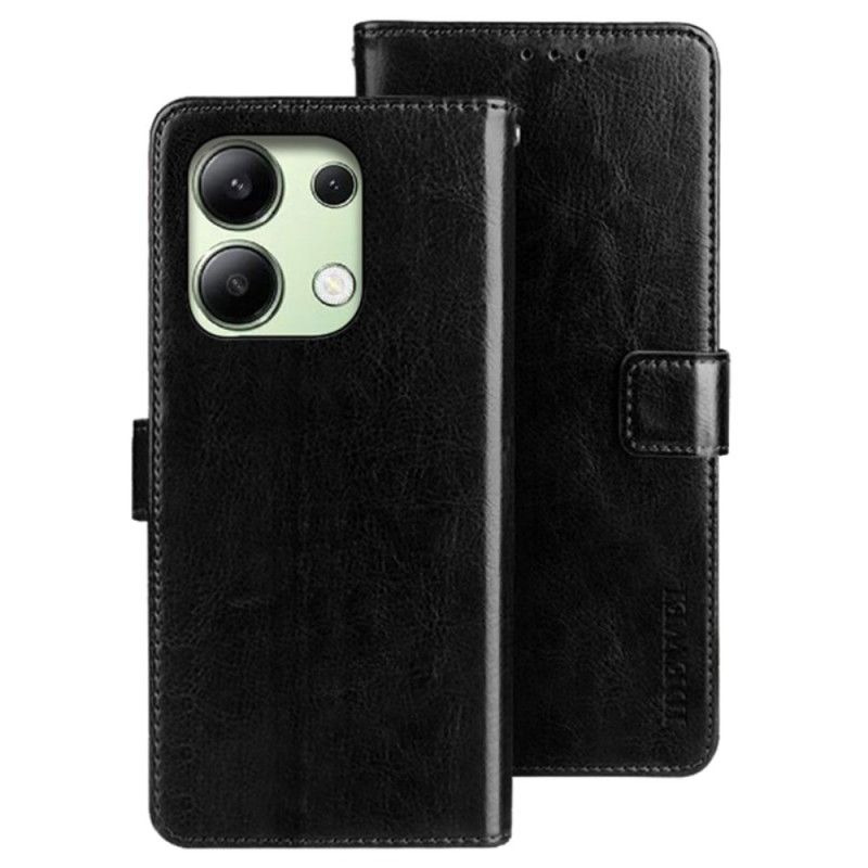 Læder Cover Xiaomi Redmi Note 13 4g Telefon Etui Kunstlæder Idewei