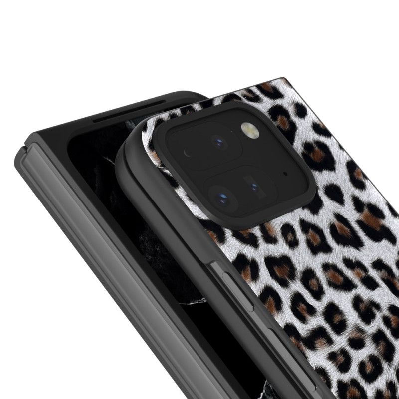 Cover Google Pixel 9 Pro Fold Telefon Etui Leopardmønster