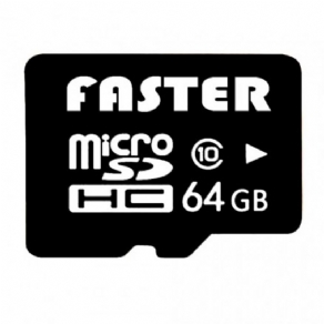 64Gb Micro Sd-Kort Med Sd-Adapter