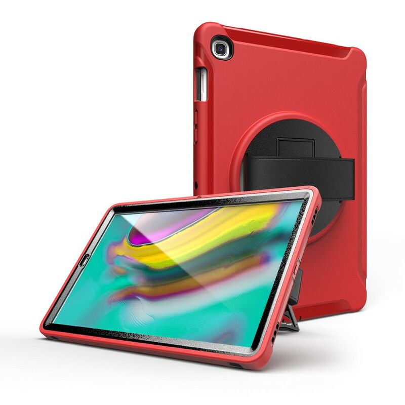 Cover Samsung Galaxy Tab S5e Beskyttelsessæt Tredobbelt Beskyttelse Med Rem Og Holder