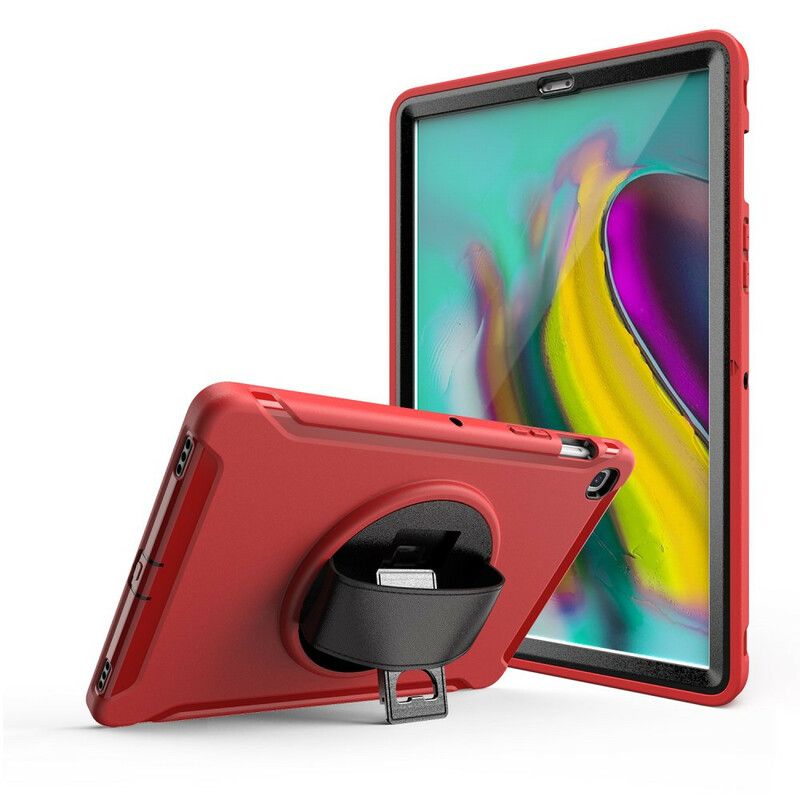 Cover Samsung Galaxy Tab S5e Beskyttelsessæt Tredobbelt Beskyttelse Med Rem Og Holder