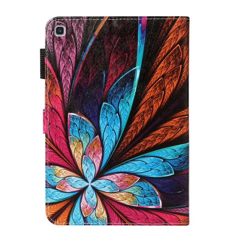 Flip Cover Samsung Galaxy Tab S5e Blomster