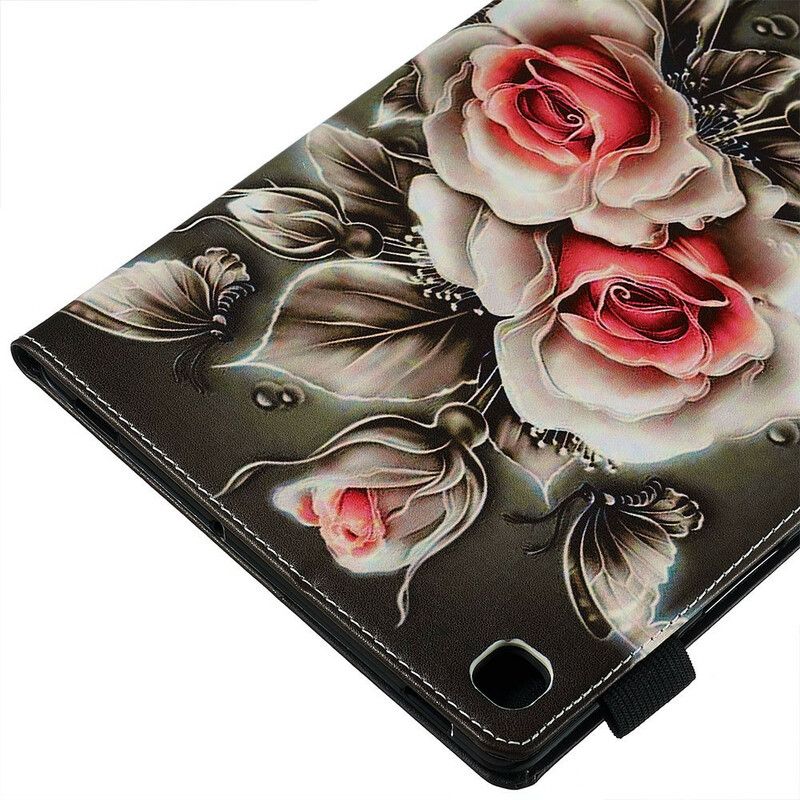 Flip Cover Samsung Galaxy Tab S5e Blomsterbuket