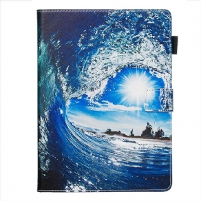 Flip Cover Samsung Galaxy Tab S5e Bølge