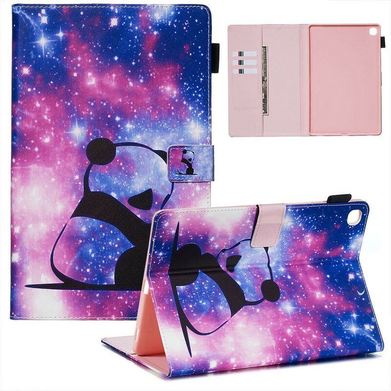 Flip Cover Samsung Galaxy Tab S5e Panda Space