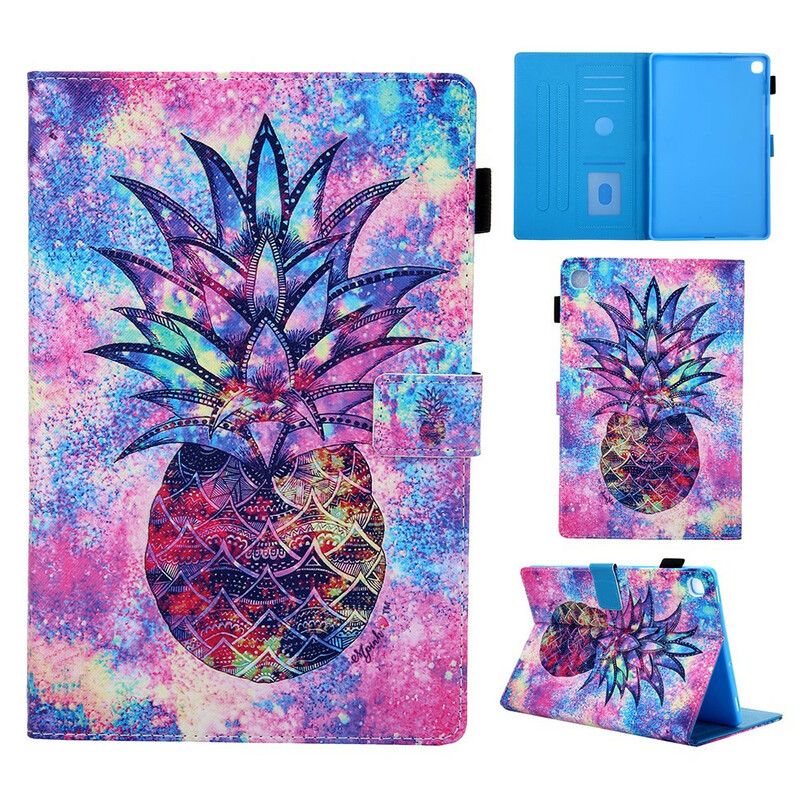 Læder Cover Samsung Galaxy Tab S5e Ananas