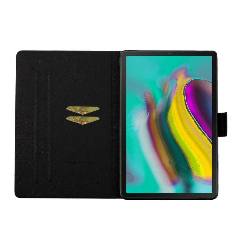 Læder Cover Samsung Galaxy Tab S5e Marmordesign