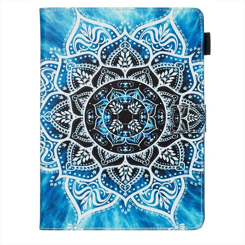 Læder Cover Samsung Galaxy Tab S5e Snefnug Mandala