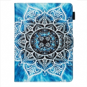 Læder Cover Samsung Galaxy Tab S5e Snefnug Mandala