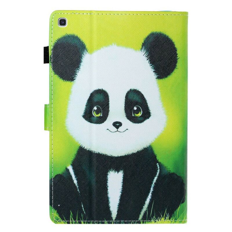 Læder Cover Samsung Galaxy Tab S5e Sød Panda