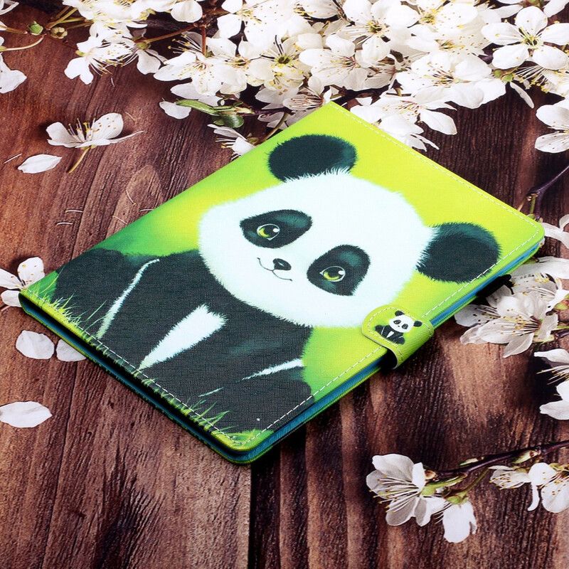 Læder Cover Samsung Galaxy Tab S5e Sød Panda