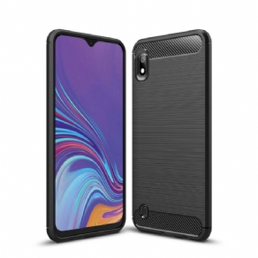 Cover Samsung Galaxy A10 Børstet Kulfiber