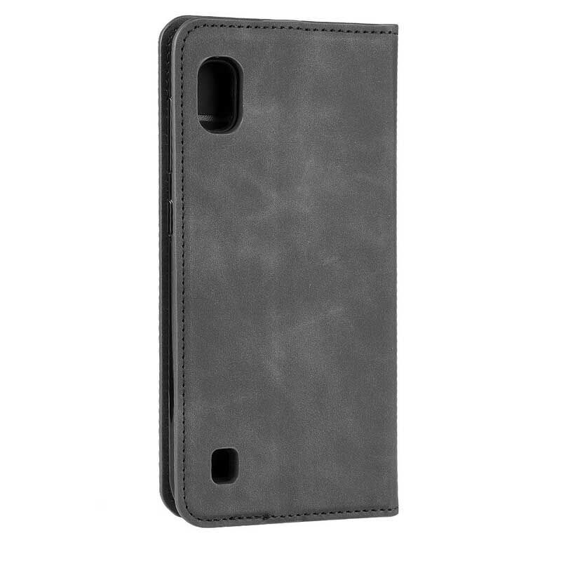 Cover Samsung Galaxy A10 Flip Cover Blødt Lædereffekt