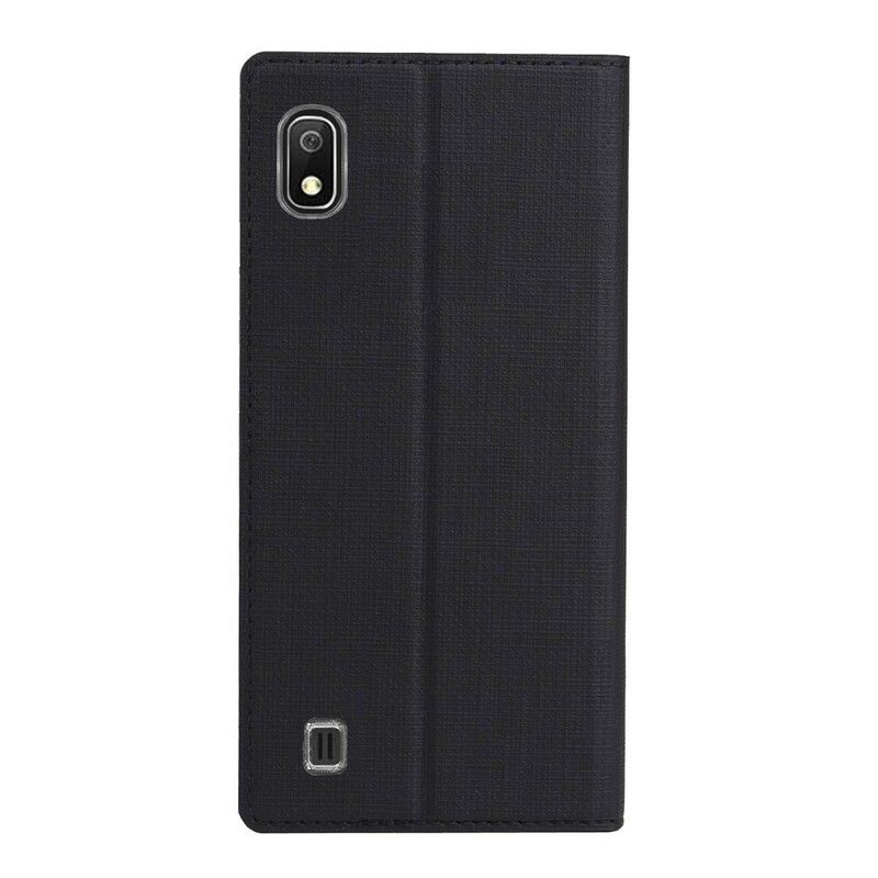 Cover Samsung Galaxy A10 Flip Cover Tekstureret