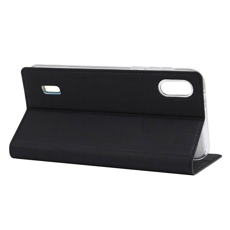 Cover Samsung Galaxy A10 Flip Cover Tekstureret