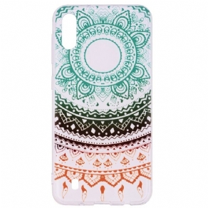 Cover Samsung Galaxy A10 Transparent Farvet Mandala