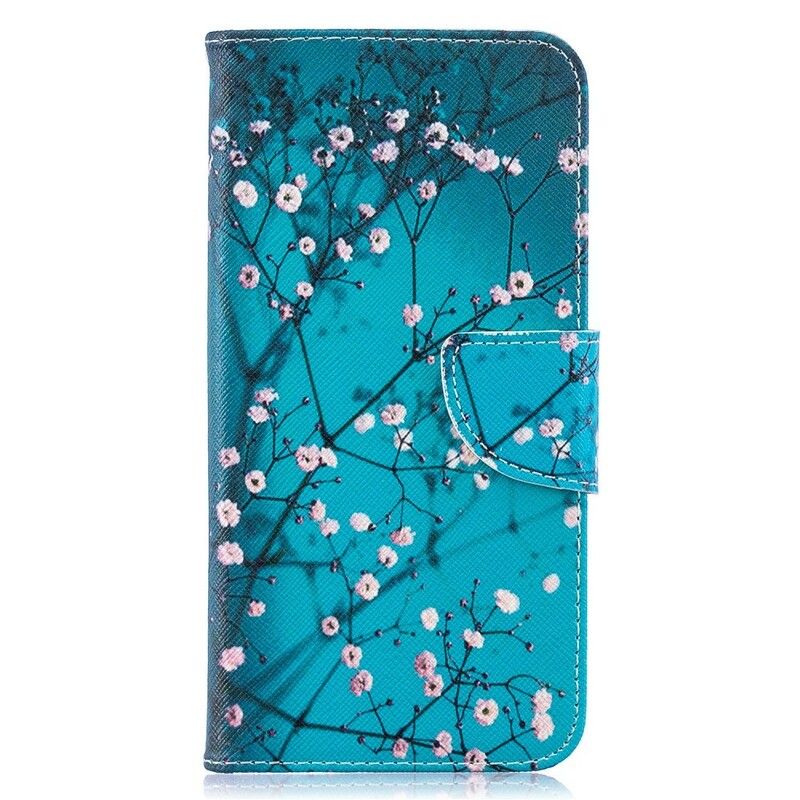 Flip Cover Samsung Galaxy A10 Blomstrende Træ